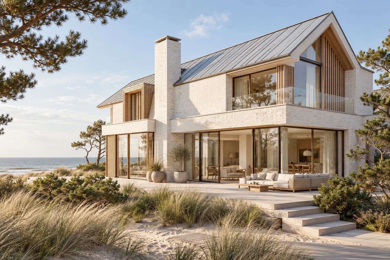 Inspiratie voor architectuur en afwerking